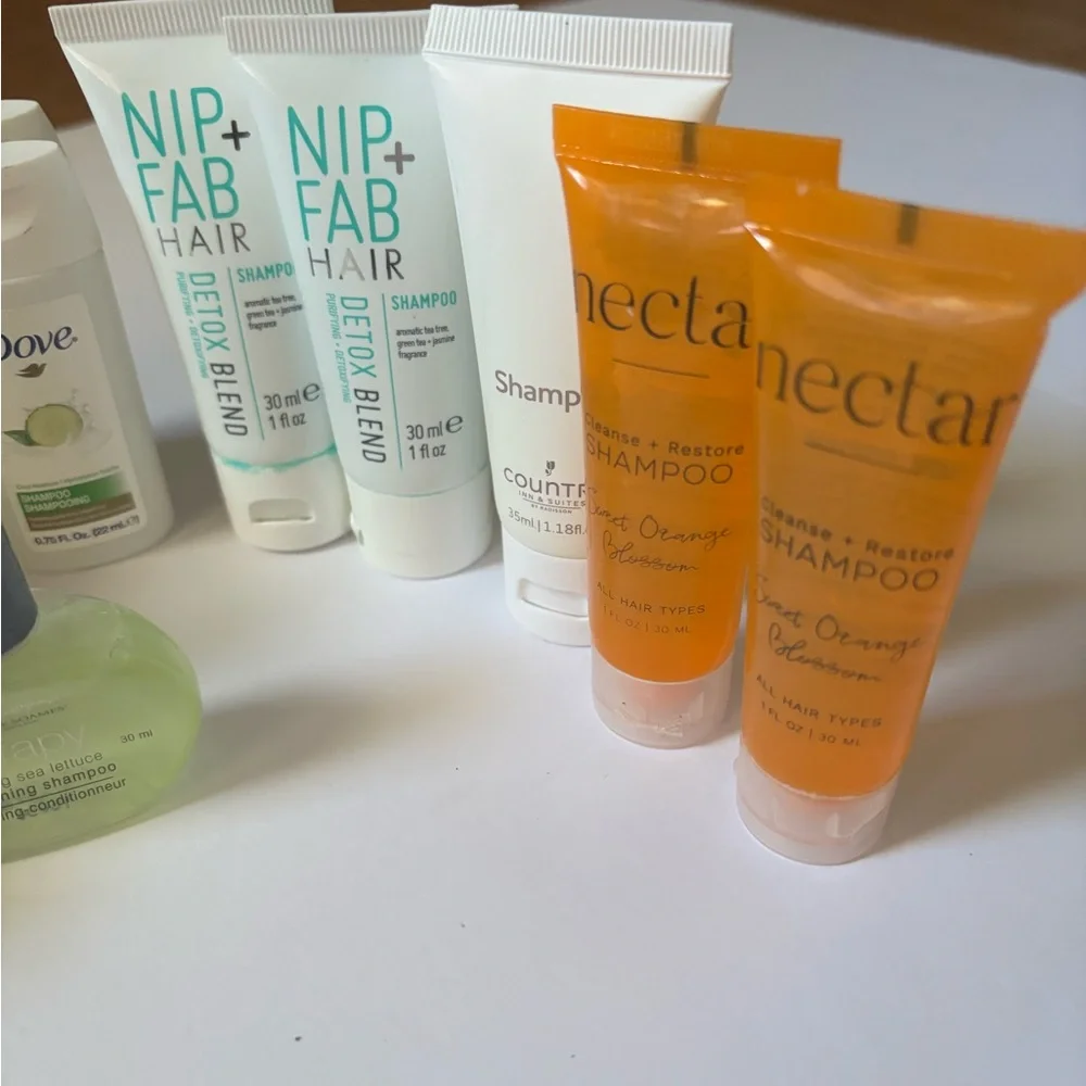 Bundle of Travel Sized PRODUCTS |NIP + FAB DOVE Paul Mitchell Nectar Spa Therapy